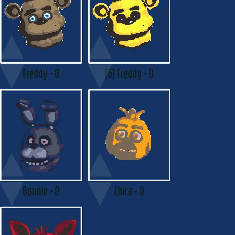 FNaF survival thing by @A_dude_on_Castle