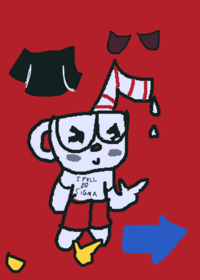 Cuphead dress puzzle :D