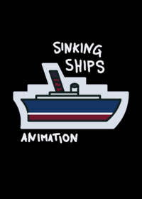 Sinking ships (town) animation