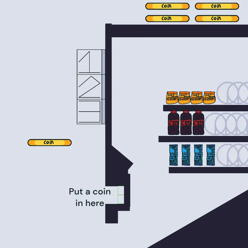 Vending machine by @blob_guy