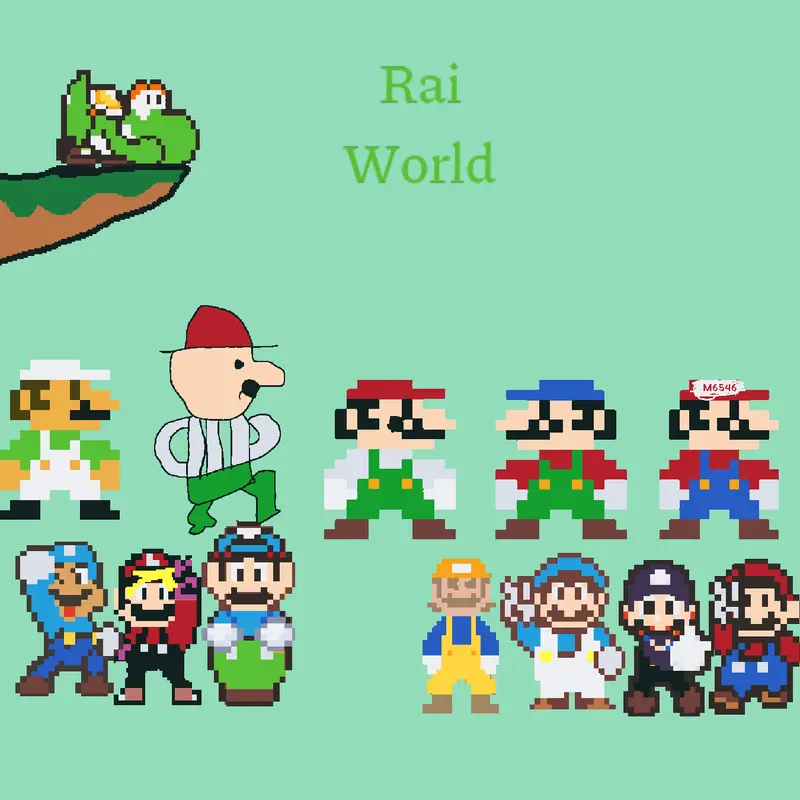 Rai world SMG4 SMG4 idk Mario Rafa by @RaimundoSantos