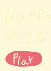 Number blocks puzzle