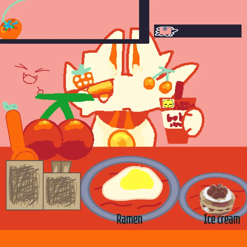 Mukbang milkcreamiichu by @Edgarbs