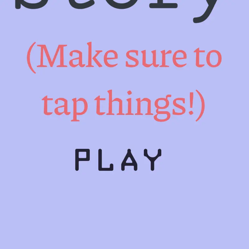 Game by @AbiErin7