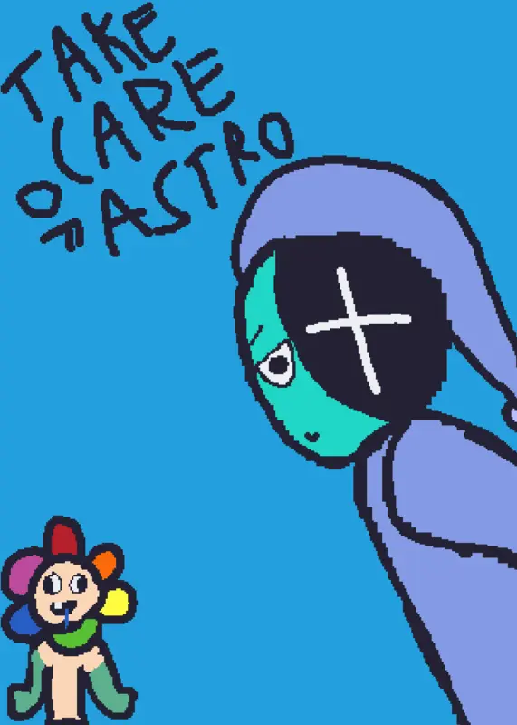 Take care of the astro! by @-Random-Wolfy-Baka-