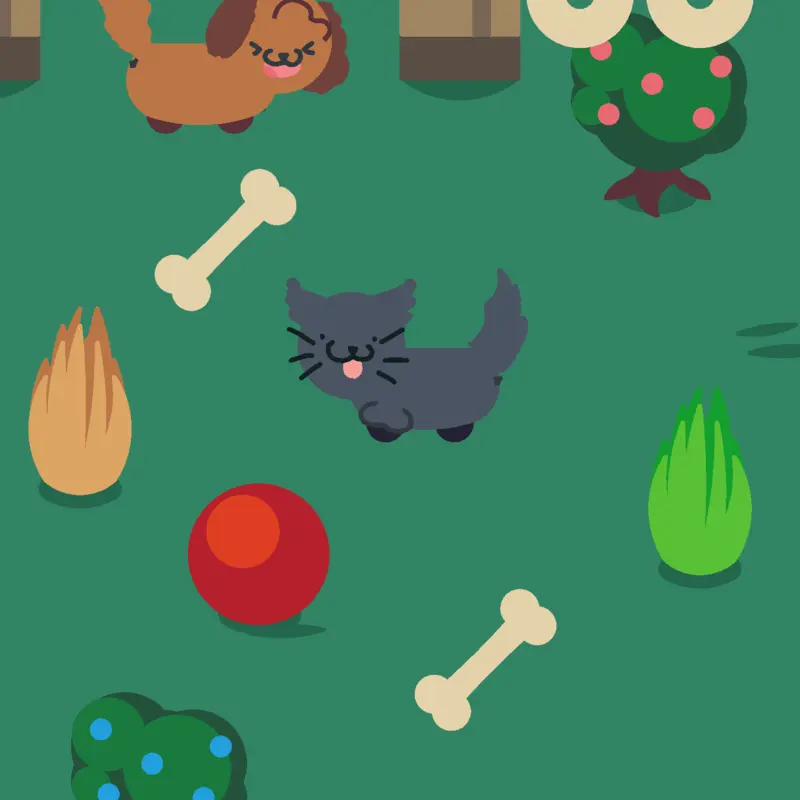 Apenas um cahorro e um gato by @Sara_mdt