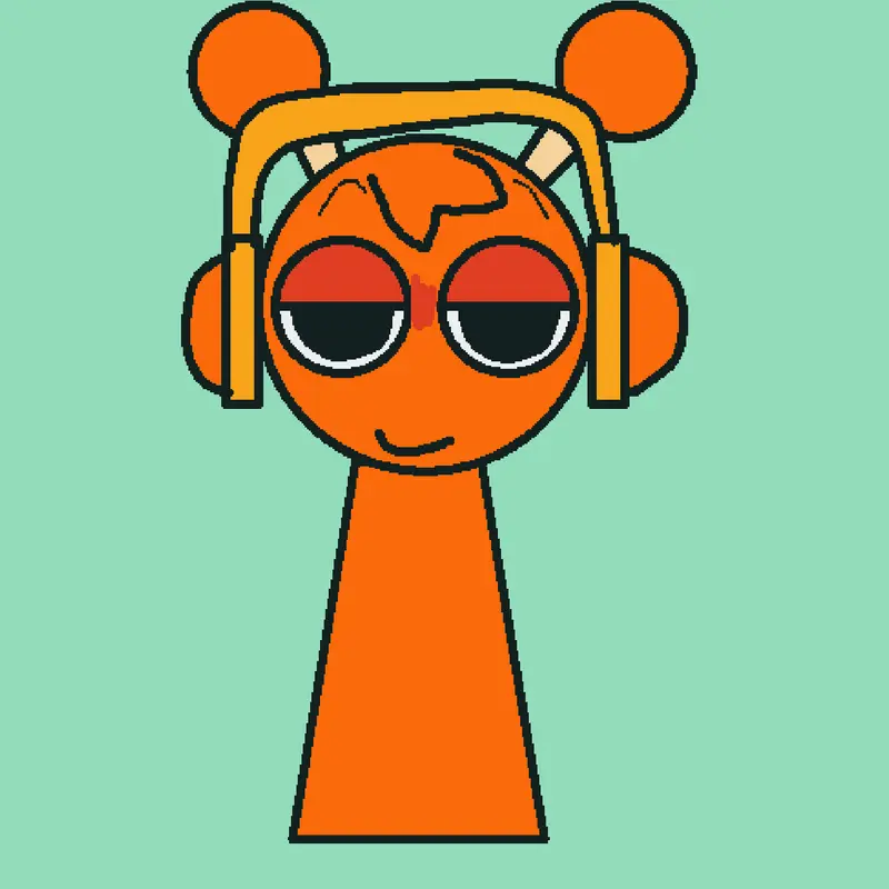 Sprunki oren by @toadyisback