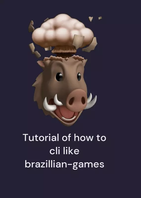 Cli tutorial by @brazillian-games