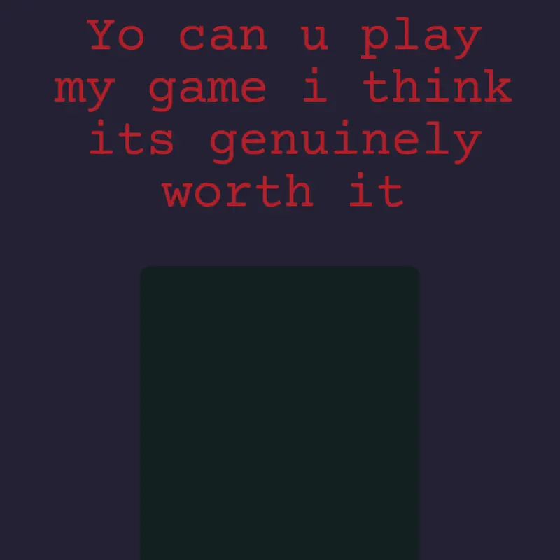 Some sort of advertisement by @goonswiper