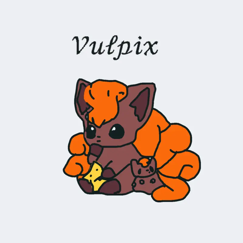 Vulpix drawing by @Mac-n-cheeze