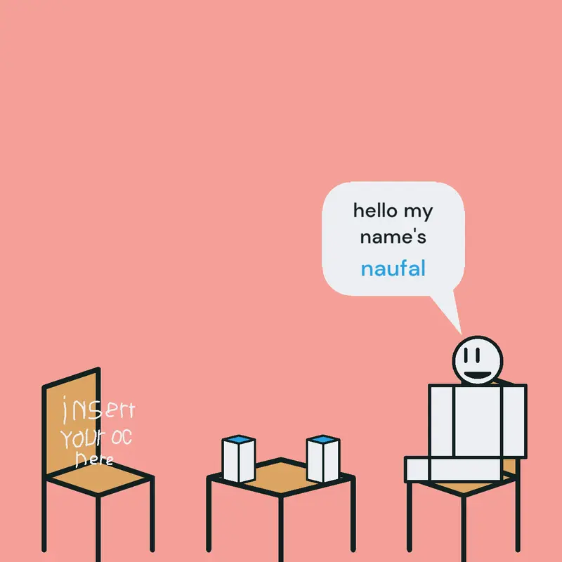 Q&A time with naufal by @naufalirfan