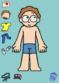 Morty Smith Dress Up Deck