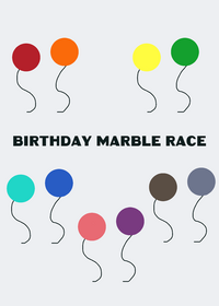 Rainbow Tower Marble Race