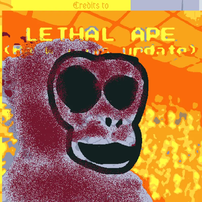 Lethal ape backrooms by @jupyball