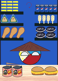 Philippine Countryball Mukbang