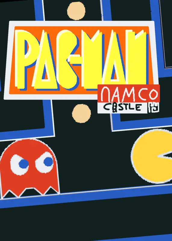 Pac-man remake NAMCO castle arcade game by @-Gzebb4_XDMCRXANDCASTLE-