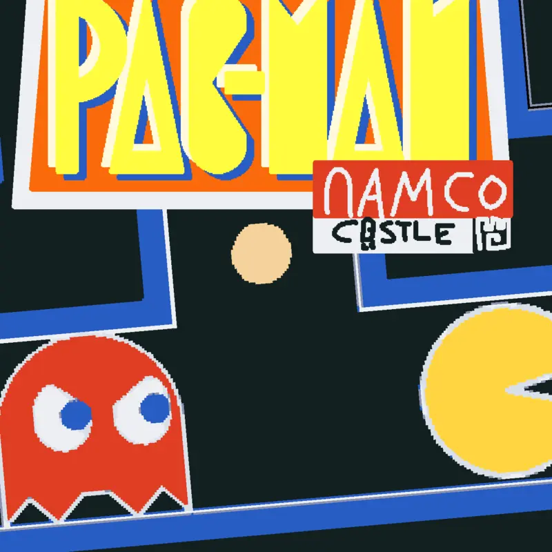 Pac-man remake NAMCO castle arcade game by @-Gzebb4_XDMCRXANDCASTLE-