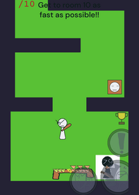 Golf but it's not die of death but it's...