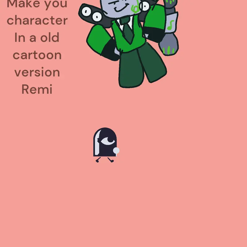 Make you character in a old cartoon v by @sasukeuchirra