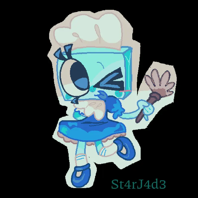 Tisha Sticker by @St4rJ4d3