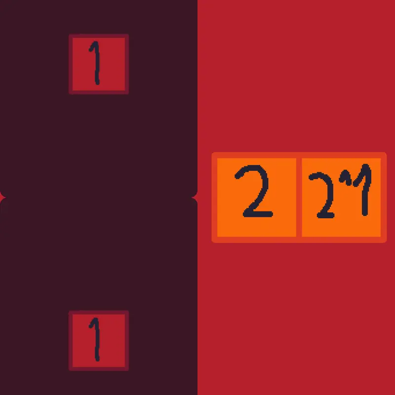 2^1. by @CopperOSC