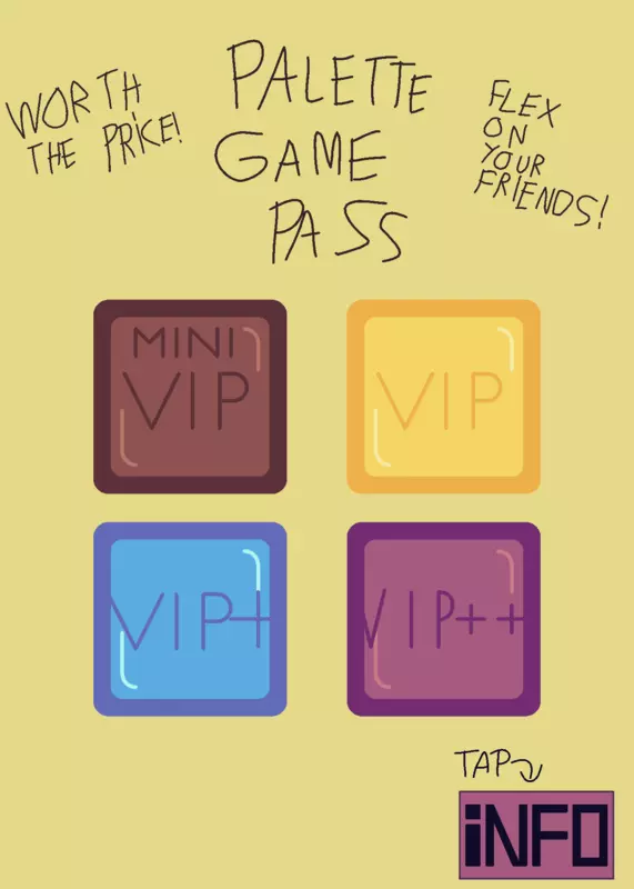 Palette Game Pass! by @26SBY