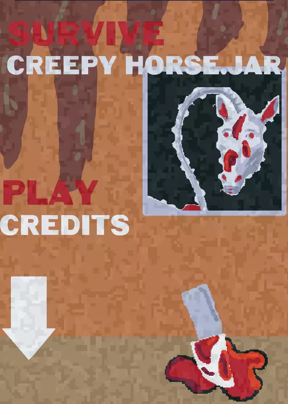 CREEPY HORSE.JAR 😓😰☠️ by @Bimmo