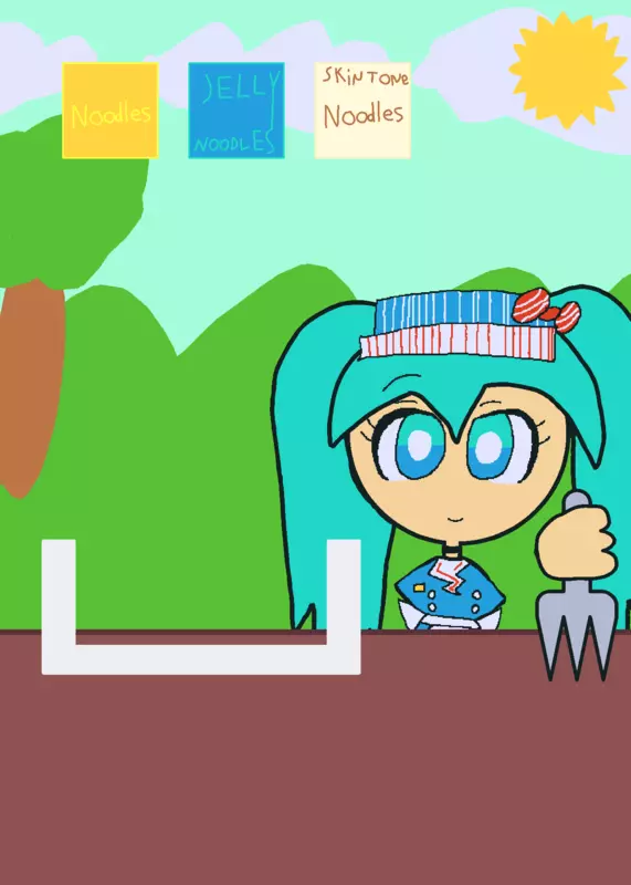 Mesmerizer Miku Noodles Mukbang by @Connie_CoolCapMania