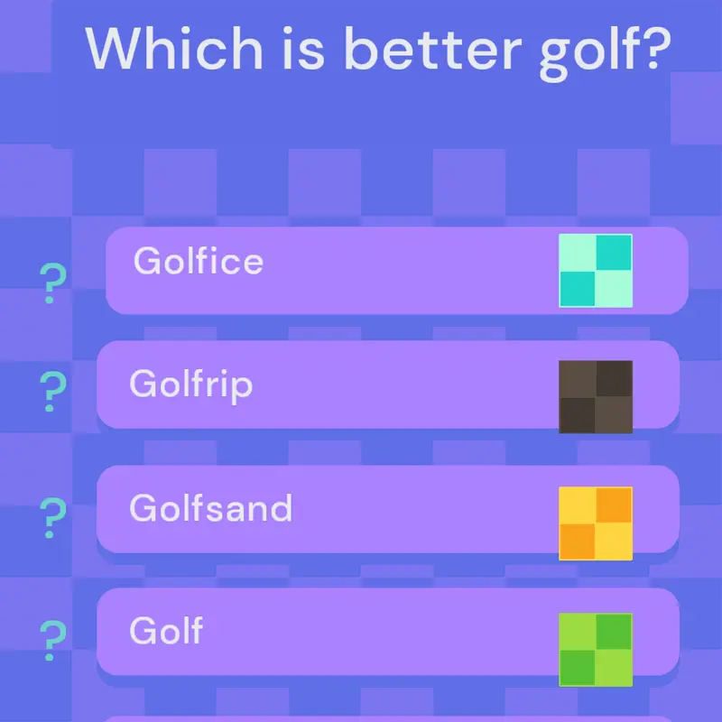 Game by @Golfguy22