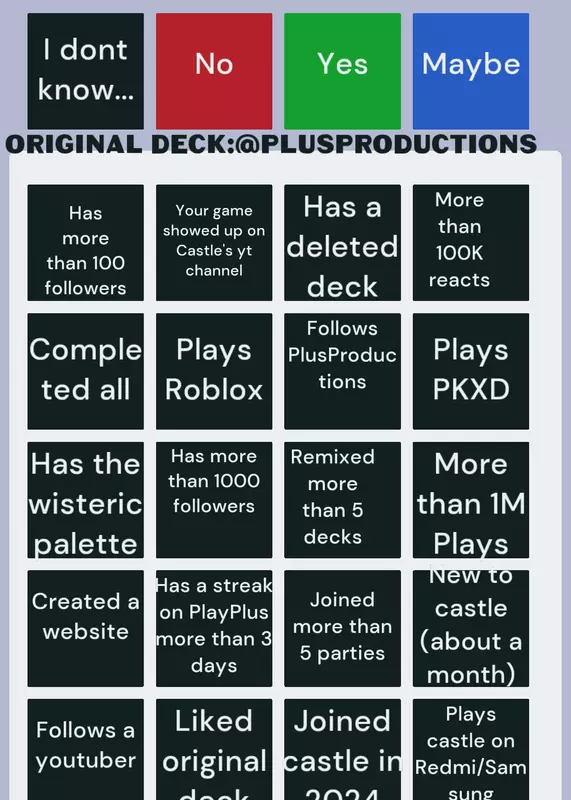 Game by @PlusProducts