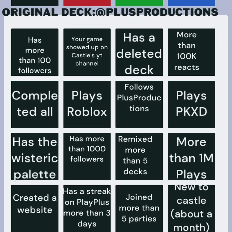 Game by @PlusProducts