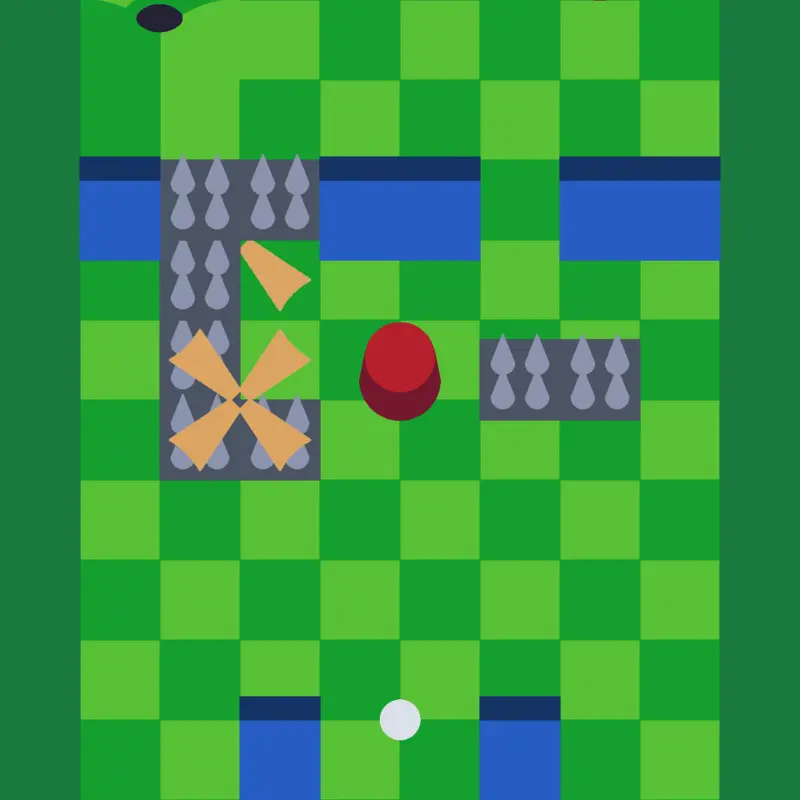 Bouncy golf by @MELENLEN_GAMES