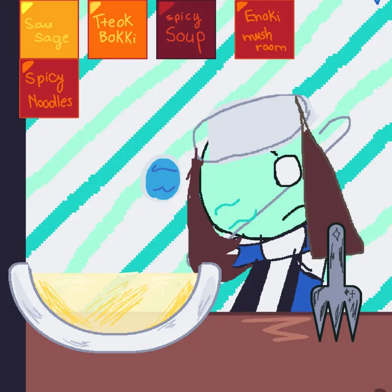 Mukbang with Uranus by @GhostCoffeeCeo_AnZA
