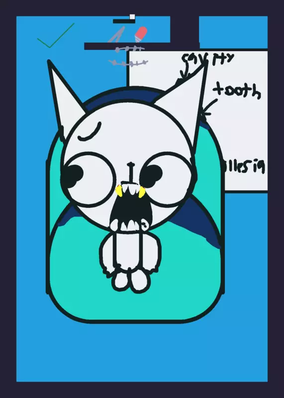 Emojicat dentist by @c00l_fr