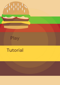Fast food game try to get the highest score!