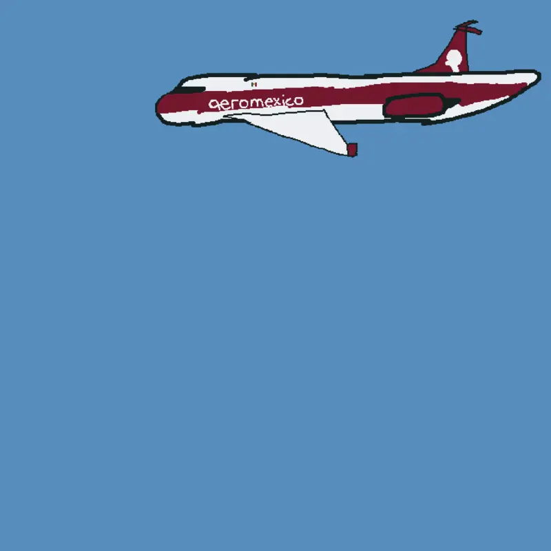 Aeroméxico Flight 498 by @GrissellaAprilia