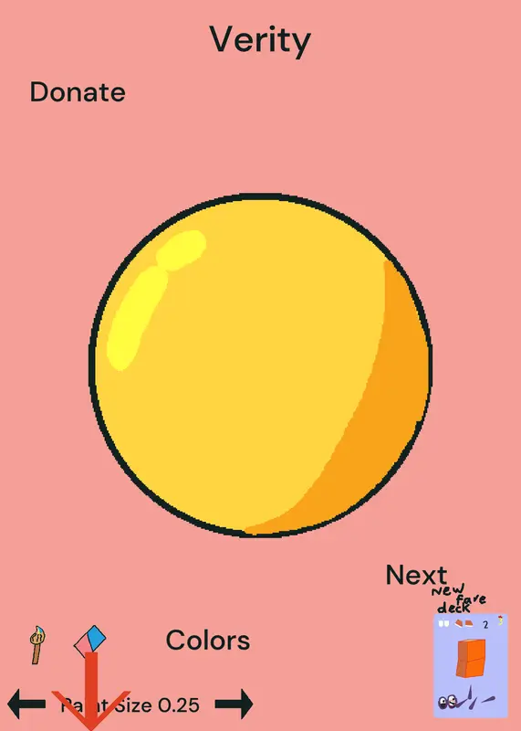 Draw verity’s face! 📱🙂☎️ by @lelzieeeeee