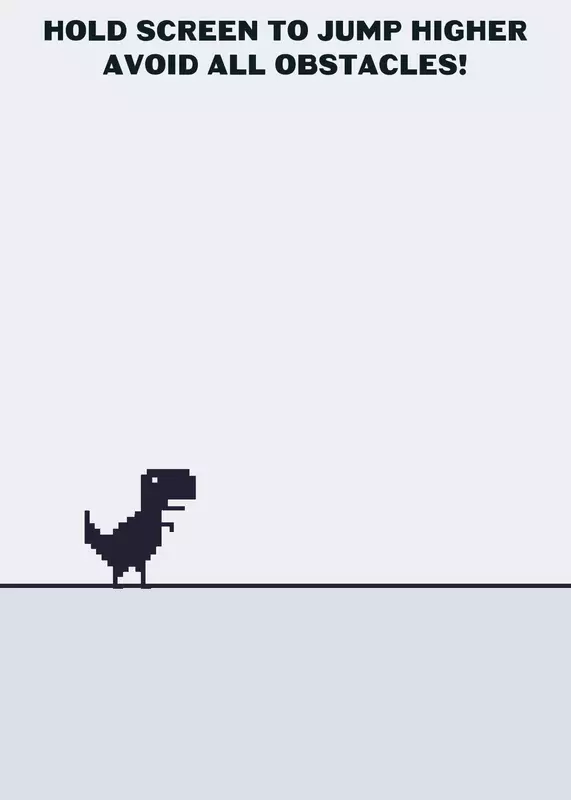 T Rex dinosaur game google by @xX_wolf_Xx