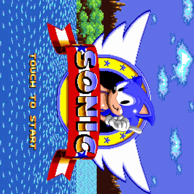 Sonic title screen by @Drabthespritter2be5