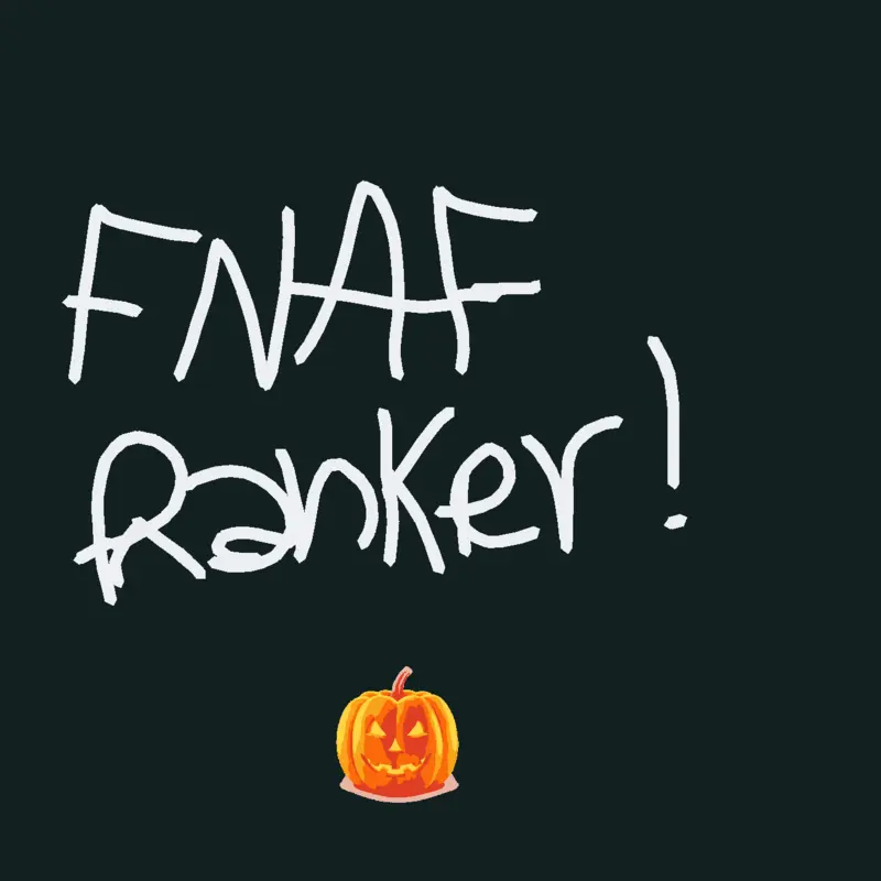 Fnaf ranker by @Golden6022