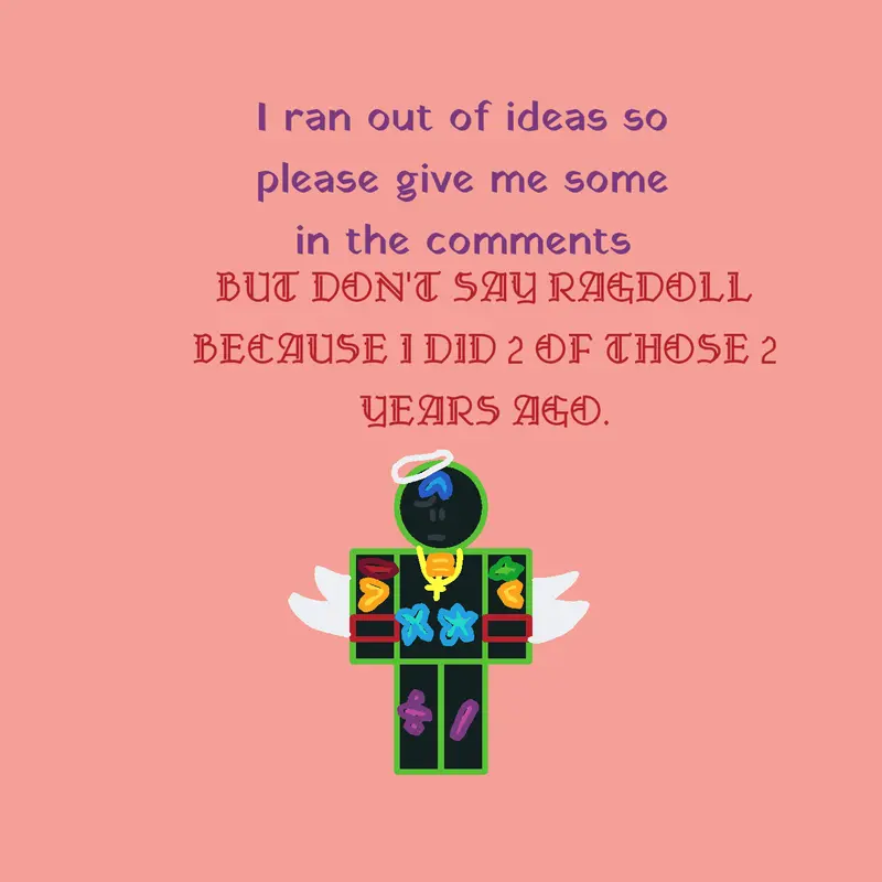 No ideas left by @RJdaBuki