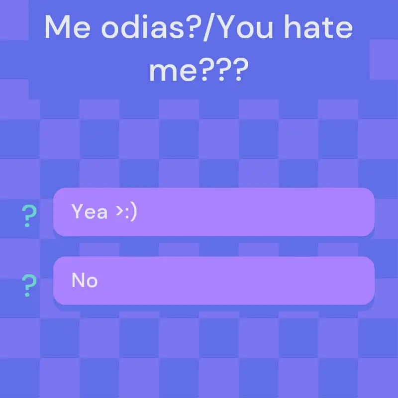 Y hate me ??? by @NeoForever