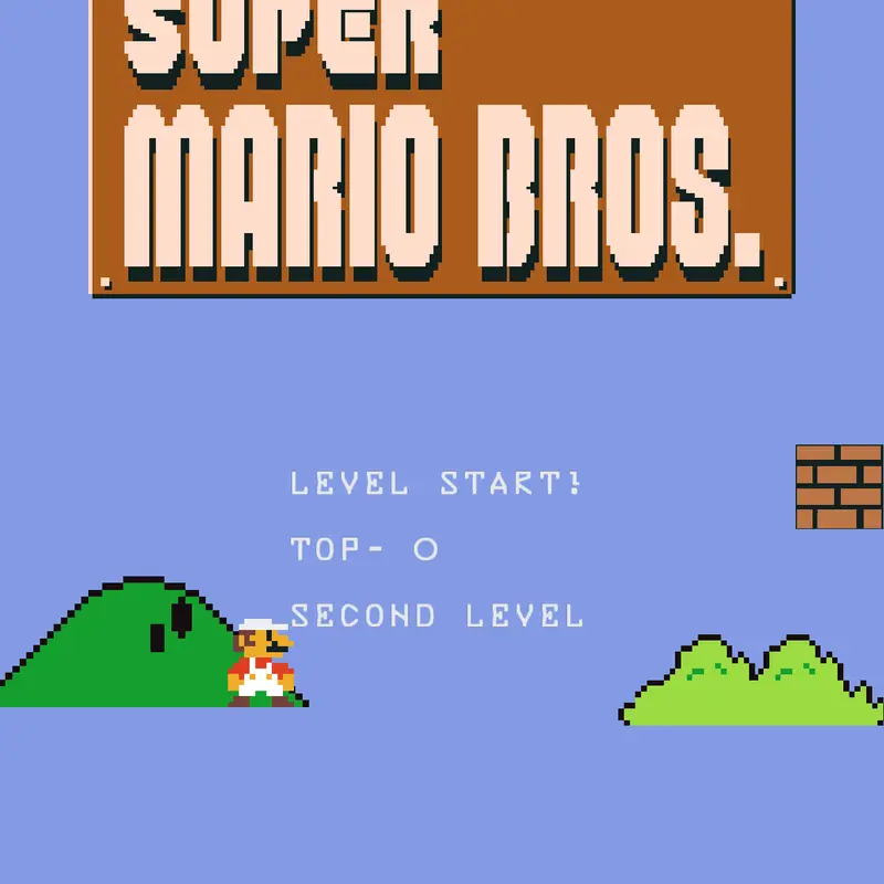 Super mario Bros by @Angry_Birds_2_fake