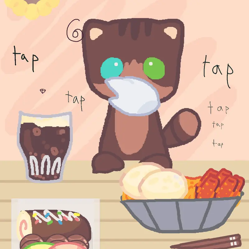Cat have brown skin by @hayleylovers
