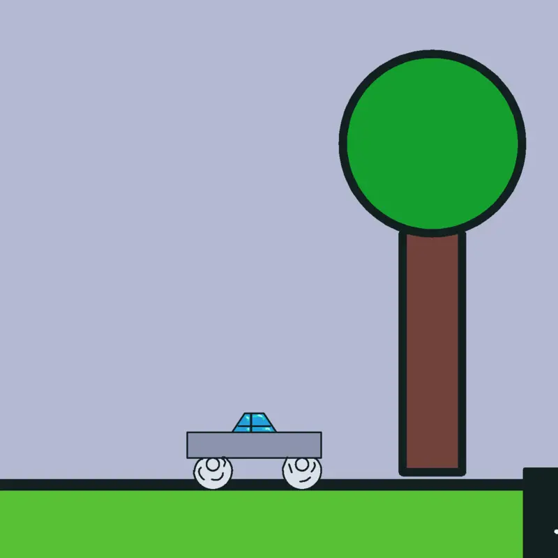 ‏just a game with a car by @adamborn21