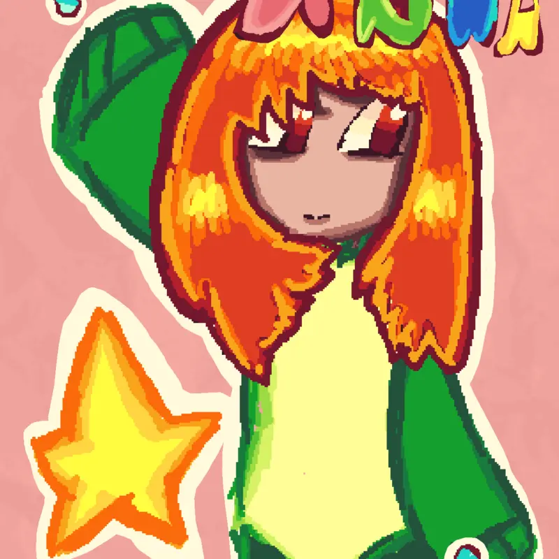 A drawing of Anna ( remake ) by @V4NESA_-