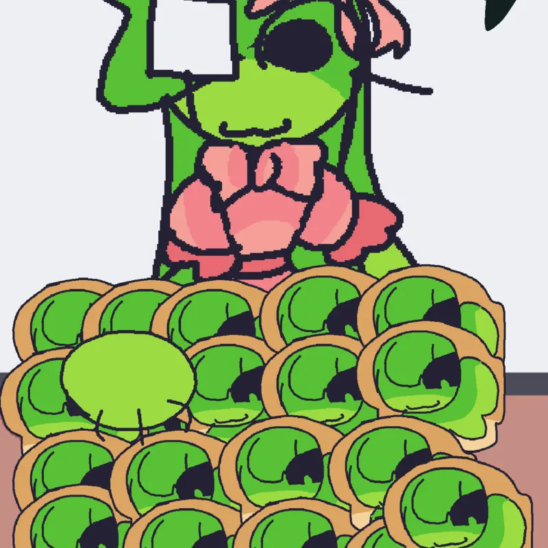 Feed mukbang oc by @yellowpink_kawaiicat25