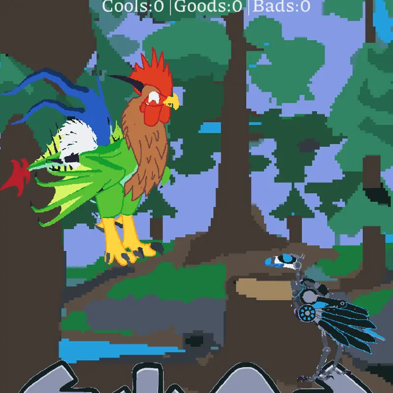 Cockatrice is going to wipe out the F.F. by @Noir_studios
