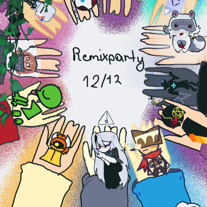 #remixparty by @SK3LETONB11TCH