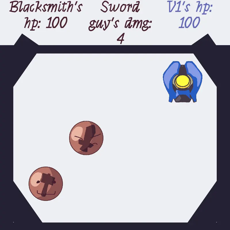 Blacksmith vs V1 by @fries_bfdi